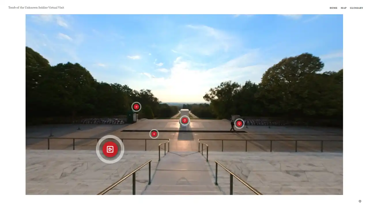 Tomb of the Unknown Soldier 360 virtual visit